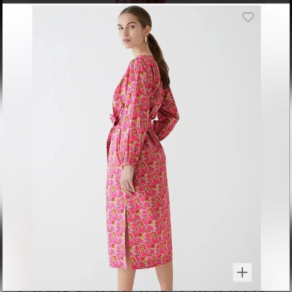 J. Crew Collection Printed Ratti Italian Fabric Maxi Dress - Picture 6 of 9